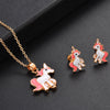 Trendy Alloy Pony Jewelry Set