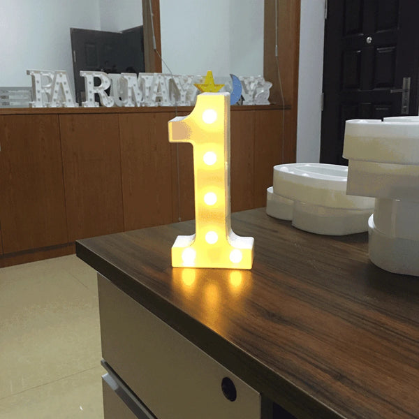 1 Letter Lights