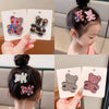 Cute Bear Hair Clips for Girls
