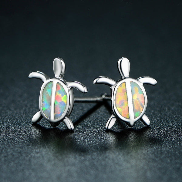 Cute Turtle Stud Earrings Girls
