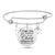 Jesus Bible Scripture Bangle Bracelet