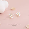S925 Sterling Silver Daisy Earrings
