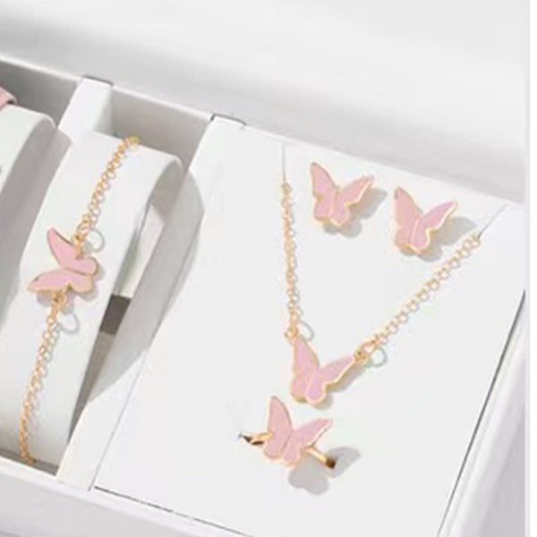 Butterfly Jewelry Set for Girls