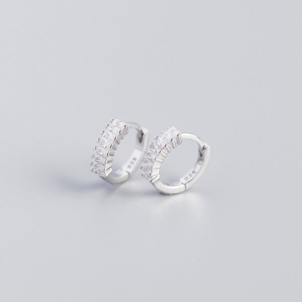 Sterling Silver Cubic Zirconia Earrings