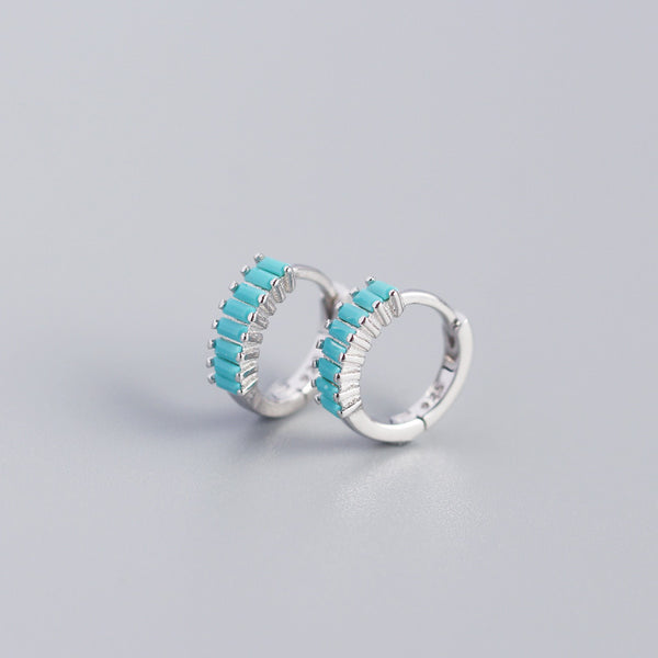 Sterling Silver Cubic Zirconia Earrings