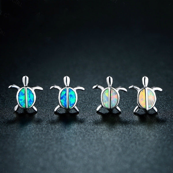 Cute Turtle Stud Earrings Girls