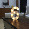 6 number Letter Lights