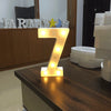 7 number Letter Lights