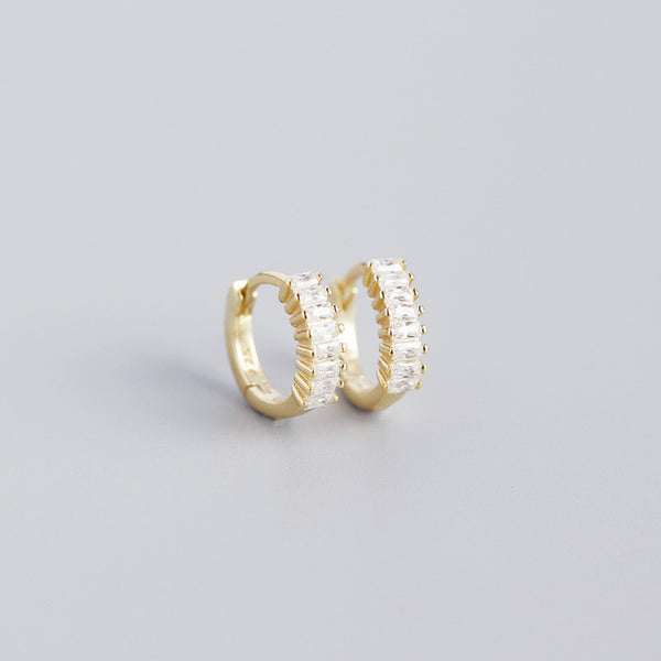 Sterling Silver Cubic Zirconia Earrings