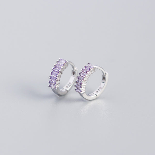Sterling Silver Cubic Zirconia Earrings