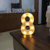 8 number Letter Lights