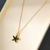Pearl Shell Starfish Pendant Necklace