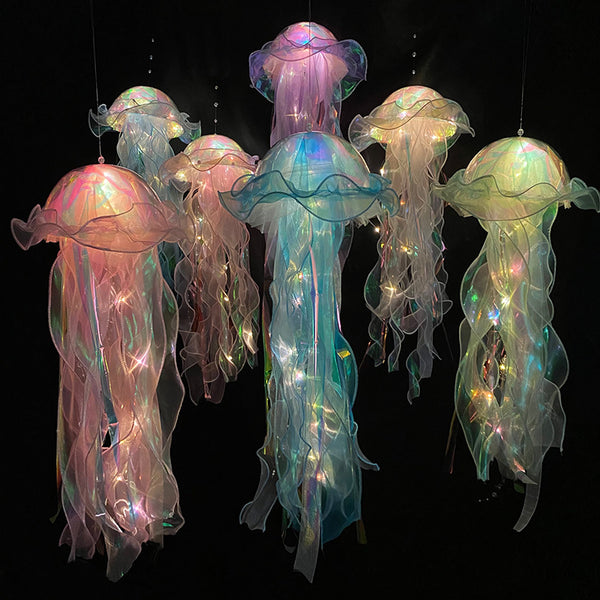 Creative Jellyfish Lamp Night Lights DIY