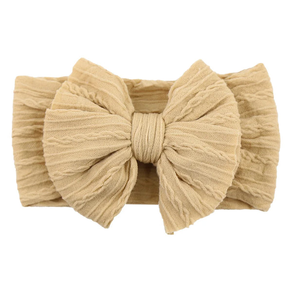 Soft Stretchy Baby Bow Headband