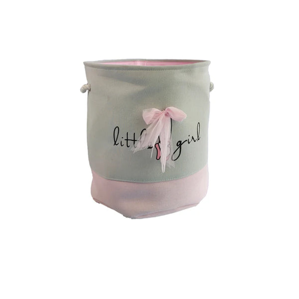 Pink Foldable Laundry Basket
