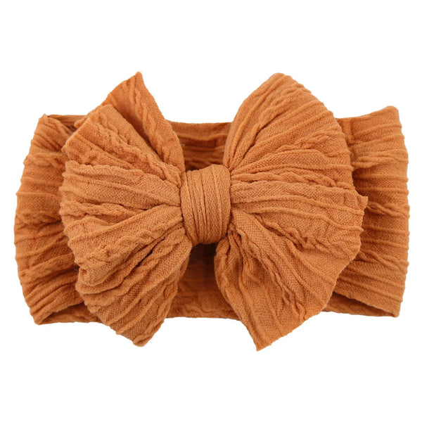 Soft Stretchy Baby Bow Headband