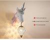 Nordic Crystal Unicorn Wall Lamp