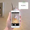 Nordic Crystal Unicorn Wall Lamp
