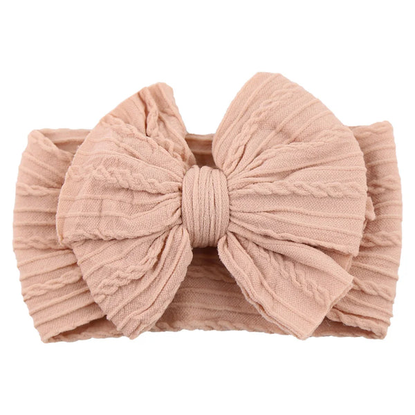 Soft Stretchy Baby Bow Headband