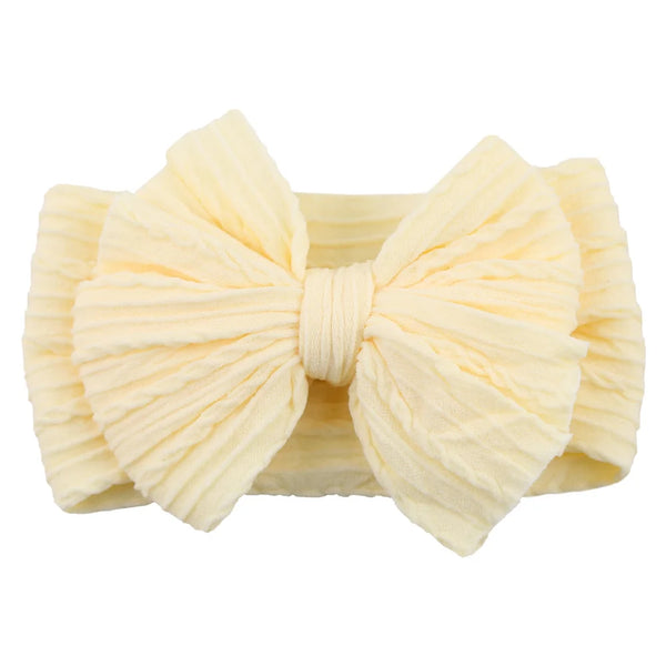 Soft Stretchy Baby Bow Headband