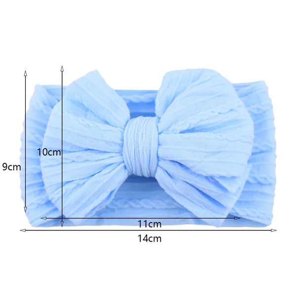 Soft Stretchy Baby Bow Headband