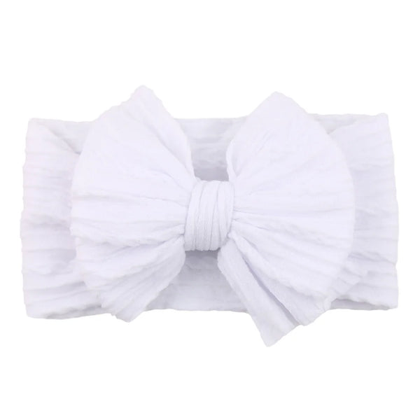 Soft Stretchy Baby Bow Headband