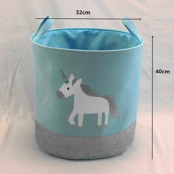 Pink Foldable Laundry Basket