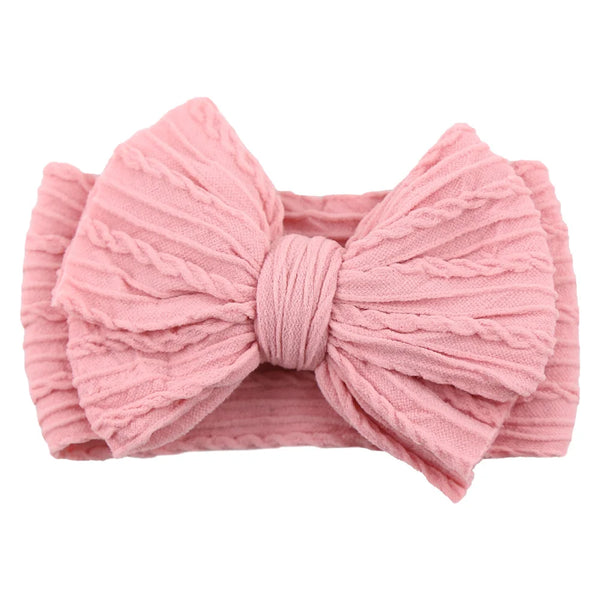 Soft Stretchy Baby Bow Headband