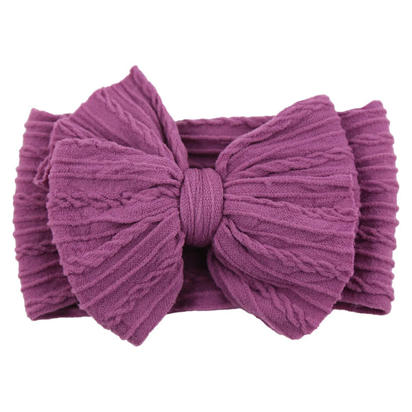 Soft Stretchy Baby Bow Headband