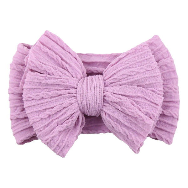 Soft Stretchy Baby Bow Headband