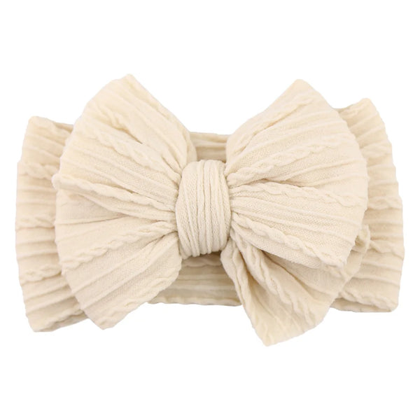Soft Stretchy Baby Bow Headband