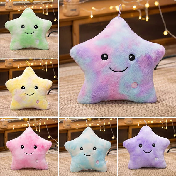 LED Star Pillow