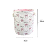 Pink Foldable Laundry Basket