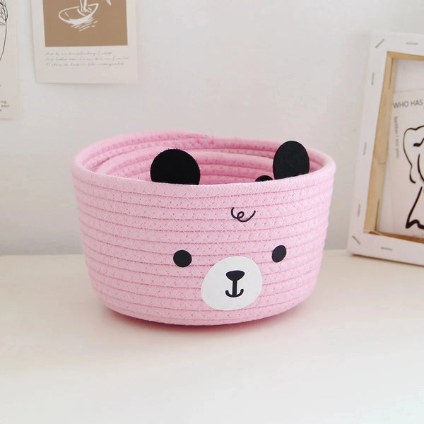 Cute Rattan Woven Storage Basket