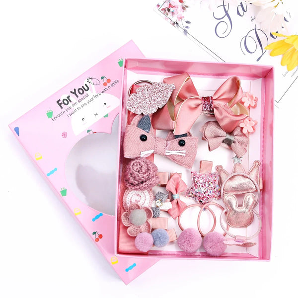 18Pcs Cute Baby Hair Accessories
