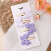 4pcs/set Cute Handmade Butterfly Hair Clips