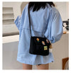 Cute Small Canvas Bag with Pendant