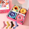 Colorful Donut Pattern Gift Socks