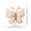 4pcs/set Cute Handmade Butterfly Hair Clips