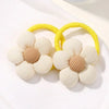 2Pcs Flower Bow Kids Hair Ties