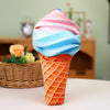 Realistic Ice Cream Plush Pillow