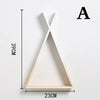 Nordic Wooden Trigon Shelf