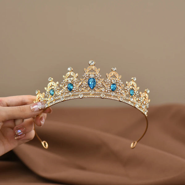 Elegant Rhinestone Princess Crown