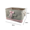 Pink Foldable Laundry Basket