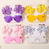 3Pcs Kids Hair Clips & Sunglasses Set