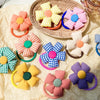 2Pcs Flower Bow Kids Hair Ties