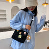 Cute Small Canvas Bag with Pendant
