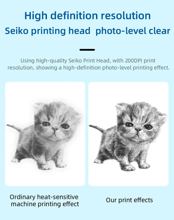 Mini Cat Print Bluetooth Printer