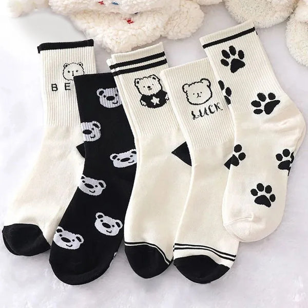 Cute Funny Cartoon Tube Socks