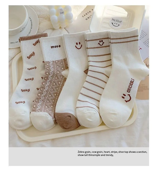 Cute Funny Cartoon Tube Socks